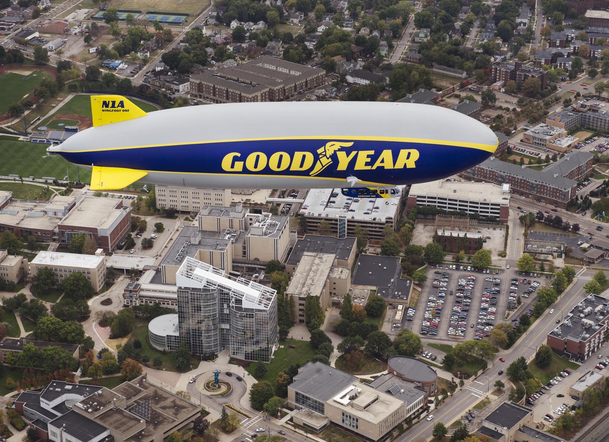 Goodyear Celebrates Blimp's 100th Anniversary Year with Birthday